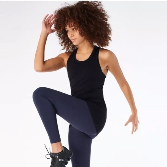 Sweaty Betty Athlete Seamless Workout Tank in Black S NWOT - Picture 1 of 8